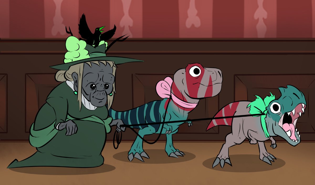 UzTweetys's tweet image. The Primal Theorists with Granny Lula and the babies