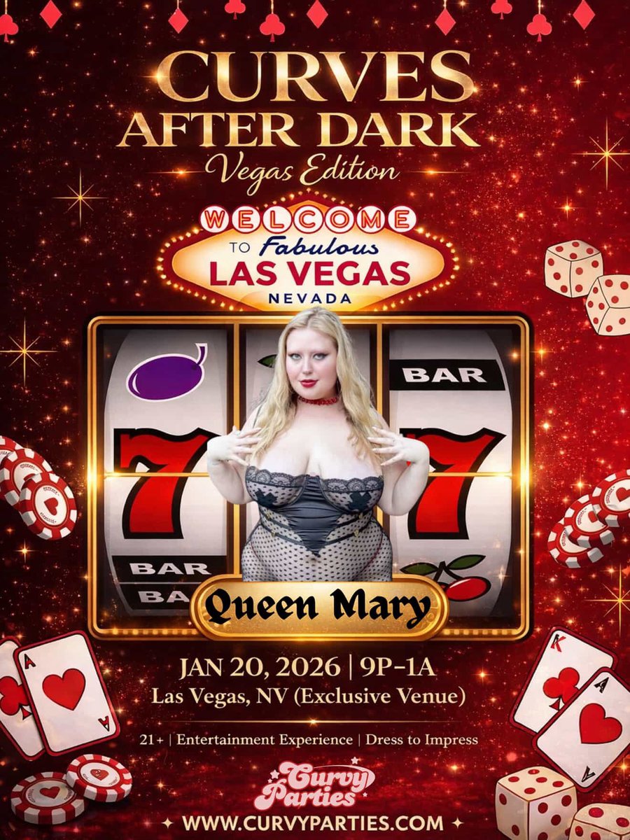 Tomorrow is the big night! <a href="/curvyparties/">Curvy Parties</a> will be hosting Curves After Dark to kick off the <a href="/avnawards/">AVN Awards</a> week! Come see your Queen dance 😉

Sponsors:
@bevr_io <a href="/Blush_Erotica/">Blush Erotica - AVN Jan 19-25</a> @blusheroticavr @spankysonline @vrfatties @thehedonest @girlsgowireless <a href="/bbwstripnight/">BBW Strip Night™</a>