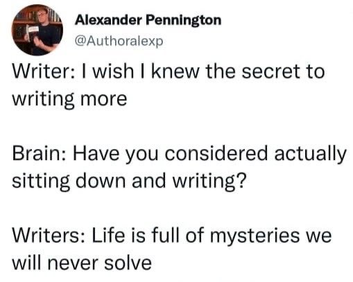 byMorganWright's tweet photo. Full of mysteries indeed😇💀🤣 https://t.co/qXpXx12Zgi