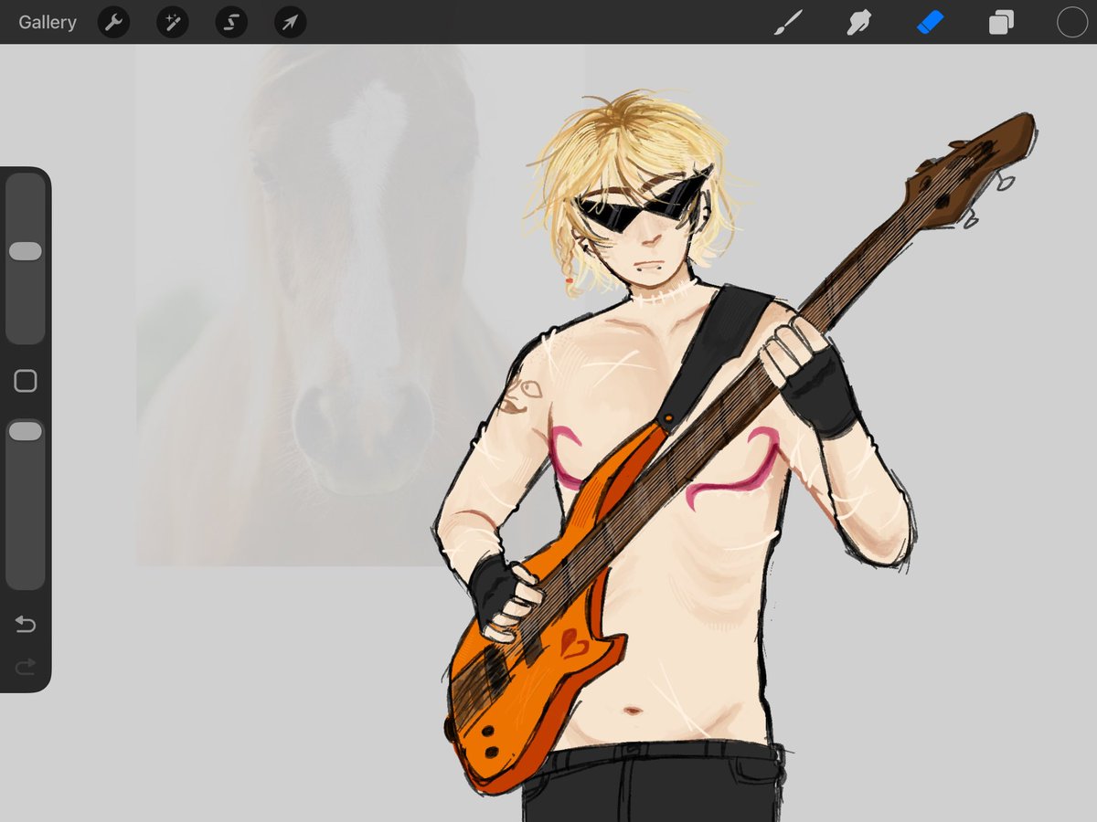 just bullshitting and hoping it looks good 💔💔💔 (pose study)