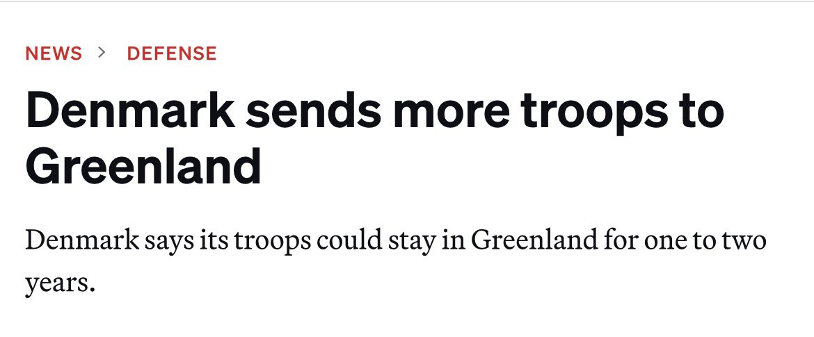 DanDePetris's tweet image. This is the very European burden-sharing the Trump administration is supposedly so emphatic about. If Trump was smart, he would take credit for this (just as he took credit for NATO’s 5% GDP spending boost) instead of continuing to manufacture a pointless crisis over Greenland.