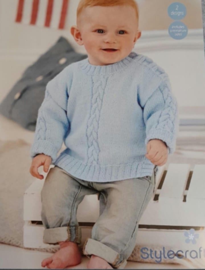 HappyHandC's tweet photo. 💙🩵KEEPING BABIES WARM🩵💙
This knitting pattern for a cardigan OR a jumper for a young one aged from BIRTH TO THREE. Also, premature baby sizes included. We sell knitting needles, yarn and buttons too so get started today. 💜

https://t.co/Y8BT9R2caH

#etsyshop #knittingpattern https://t.co/rOOyAE9vrx
