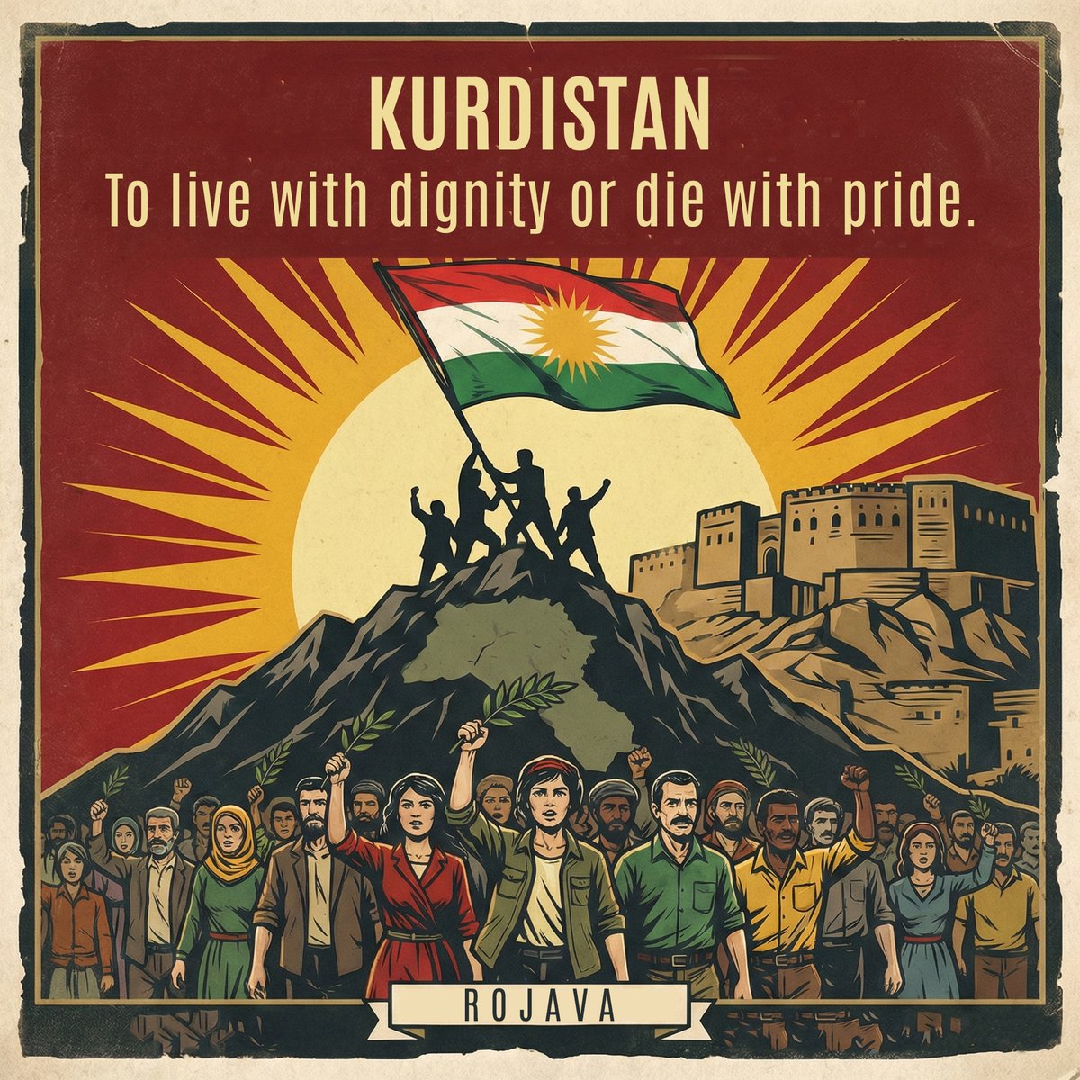 SardarSattar's tweet photo. #KURDISTAN
To live with dignity or die with pride# https://t.co/8Os7dGnNZd