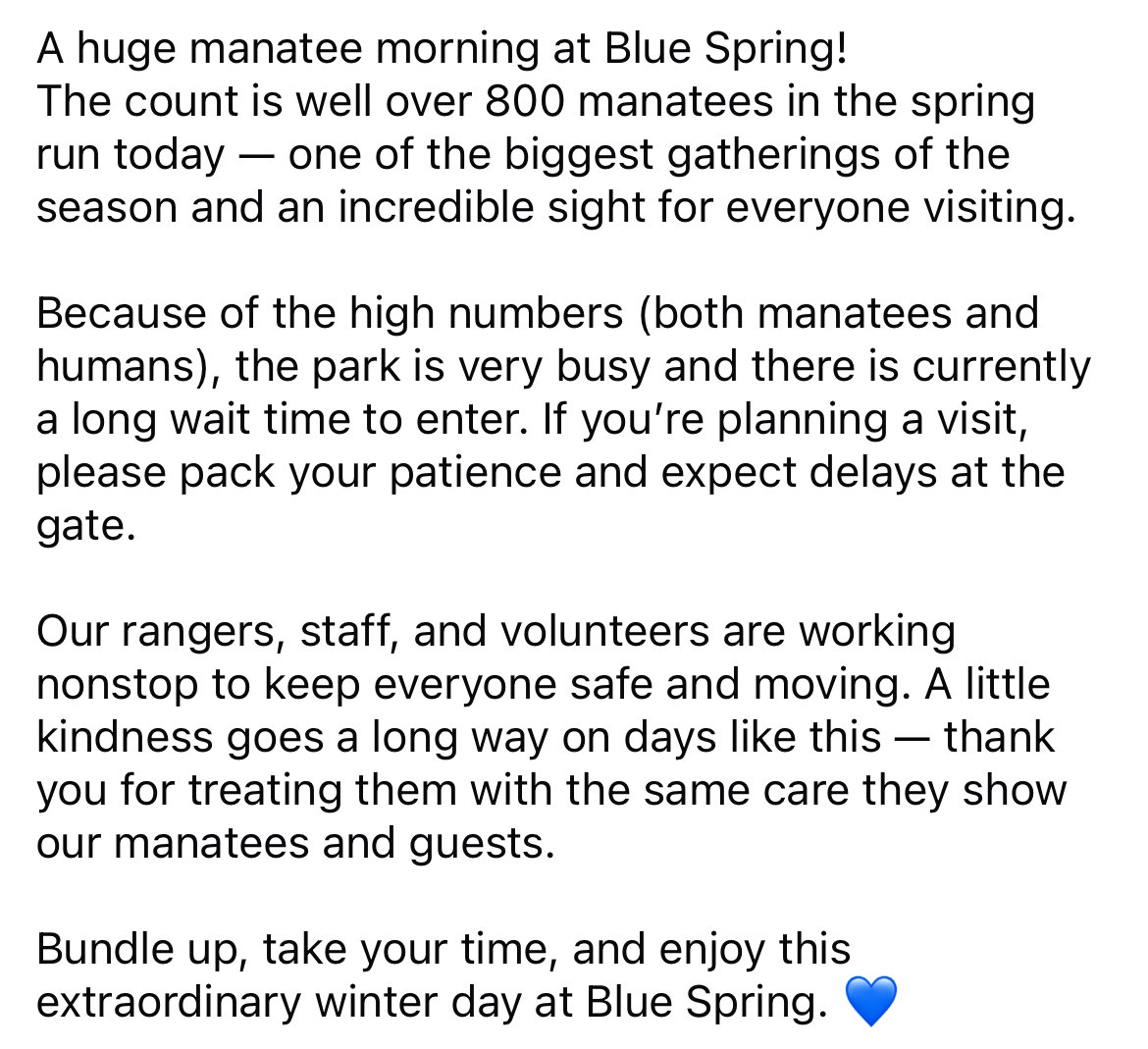 realclairemetz's tweet photo. From #bluespringstatepark: https://t.co/p2bnMlDCj8