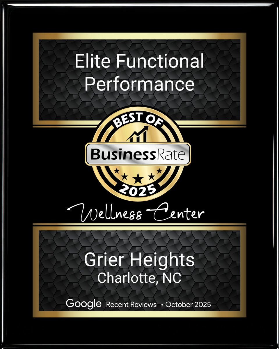 eliteprfrmnce's tweet photo. Big thanks to #BusinessRate for recognizing Elite Functional Performance.  We're thankful for the recognition and will continue to set a standard for greatness. 
#health #wellness  #exercise #longevity #fitness #functionalfitness #strength #power #alignment #stability #injury https://t.co/3gfaBWTsUk