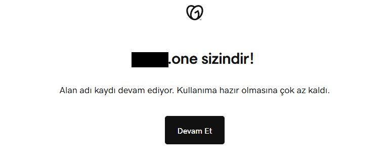 Uygulamam için alan adı aldım. Blog sayfaları oluşturup problem üzerine makaleler paylaşmaya başlayacağım. Her trafik değerli.