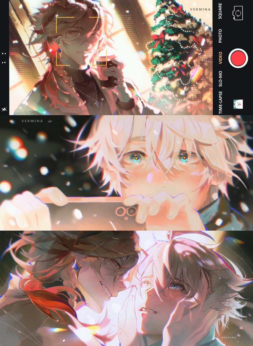 Vermina_art's tweet image. Maybe in another life🌟

#phaidei #Phainon #Mydei #HonkaiStarRail #hsr