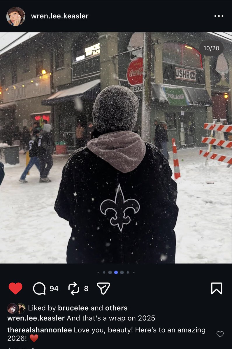 _joshisking's tweet image. It’s real cool that Bruce Lee’s grand daughter went to Tulane and embraced New Orleans lol