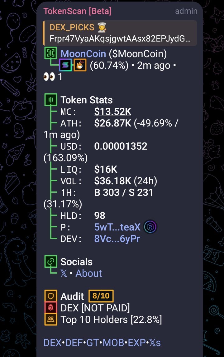 CALZ_CHARGER's tweet photo. Gamble wisely on 
$MOONCOIN
CA>

Frpr47VyaAKqsjgwtAAsx82EPJydG5jQRLTaVGxEbonk https://t.co/vEgr5DyT5E