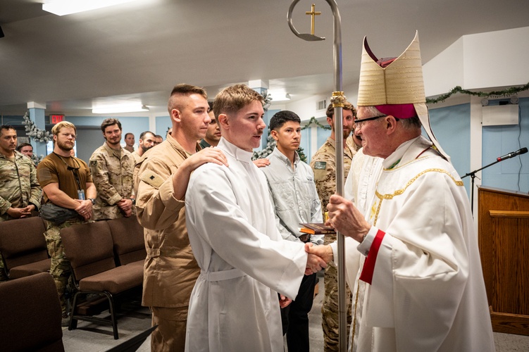 Antiwarcom's tweet image. US Military Archbishop: ‘Morally Acceptable To Disobey’ Attack on Greenland
Archdiocese for the U.S. Military Services Timothy Broglio says Catholic personnel could refuse Trump’s orders on moral grounds
@MilArchUSA #Greenland #Catholics 
news.antiwar.com/2026/01/19/us-…