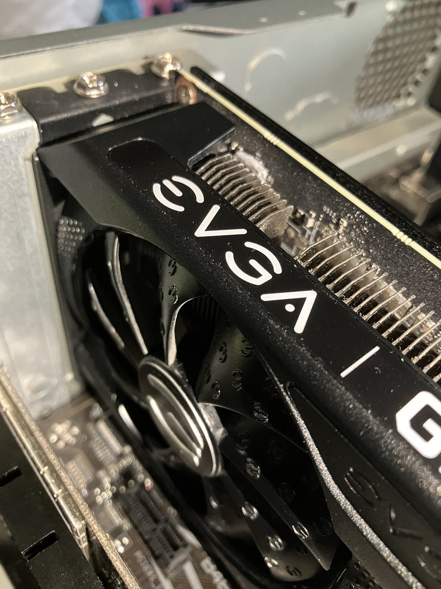 This sleeper is looking pretty good so far. Unfortunately I misjudged the GPU clearance a bit, the power connector sticks out over the top of the case. For now I’ll run it as is, but I want to get a low profile or OEM RTX 4060 for it.