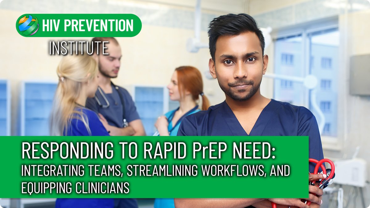 This in-person institute at #SYNC2026 will focus on the real-world implementation of rapid-start #PrEP across #clinical and #pharmacy settings, with an emphasis on team-based care and operational readiness.

Register for SYNC 2026 at: syncconference.org.