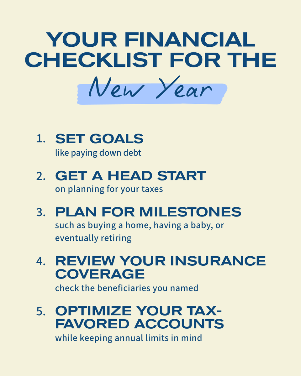 Northwestern Mutual’s 2025 Planning &amp; Progress Study illuminated financial blind spots among Americans. Here are resolutions to help you address them in 2026: spr.ly/6018CoYar