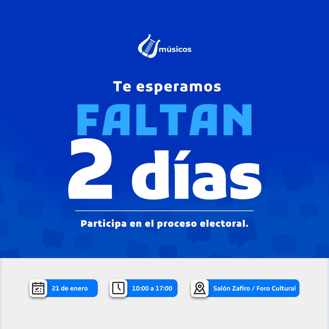 ¡No lo olvides!, participar es clave para respaldar y fortalecer nuestra organización.
Te esperamos para ejercer tu derecho y sumar tu voz. 🗳️🤝