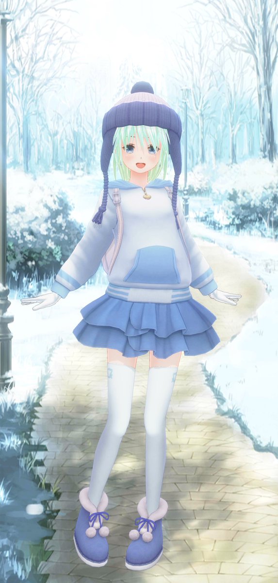 Maria_Icemagic's tweet image. 瀬菜「おはよう。今日も一日頑張っていこう！」