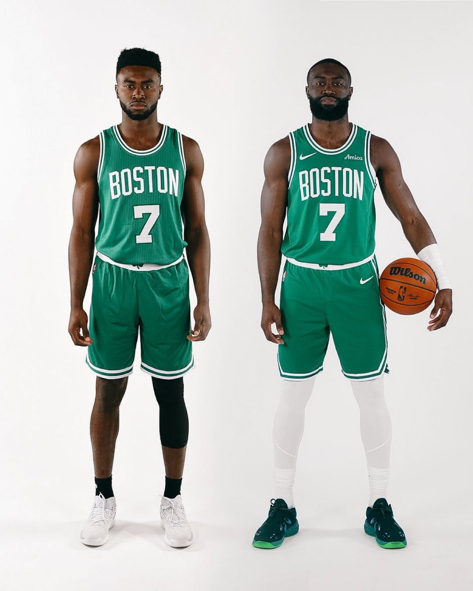 SportsSeason_'s tweet image. Jalen brown year 1➡️10