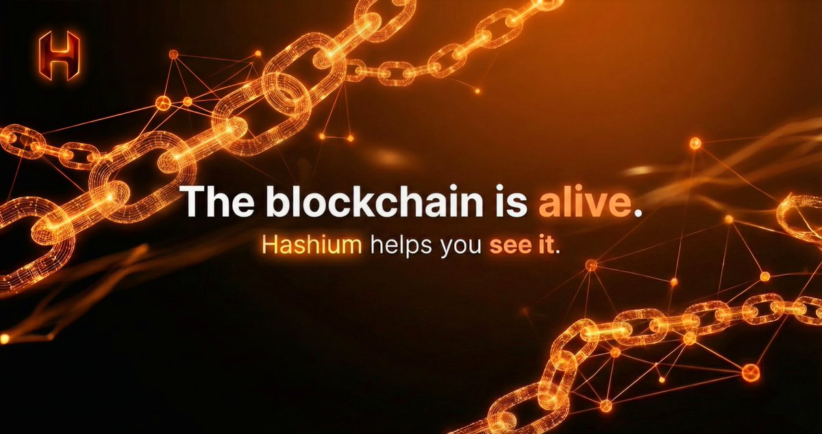 HashiumOfficial's tweet image. Onchain data tells a story, but only if you know how to read it.

Hashium brings clarity to blockchain activity by helping users track assets, analyze behavior, and navigate ecosystems with confidence.

Understanding onchain, made simpler.