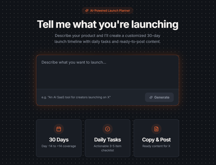 LaunchTimeline's tweet image. Quick update on LaunchTimeline AI

Just shipped:
✅ Persistent checkboxes (tasks stay done after refresh)
✅ Streak counter + progress bar
✅ Improved Reset button with confirmation
✅ Tomorrow's preview teaser

Momentum building fast   daily execution just got smoother.