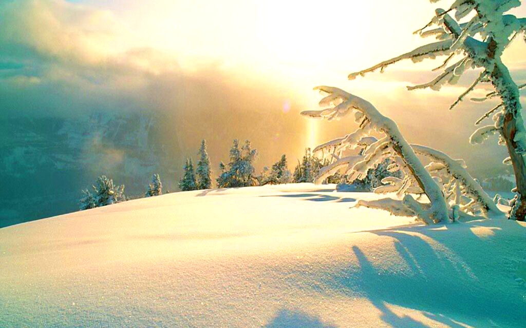 the sun that shines outside today
will slowly melt the snow away...