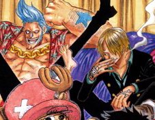 sakucyber's tweet photo. @zororobinwife Im crying at Sanji and Franky peeping at Robin 😭 https://t.co/6v9CpfCthB