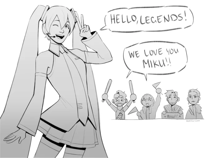 [apex legends] MIKU, THE NEWEST LEGEND 