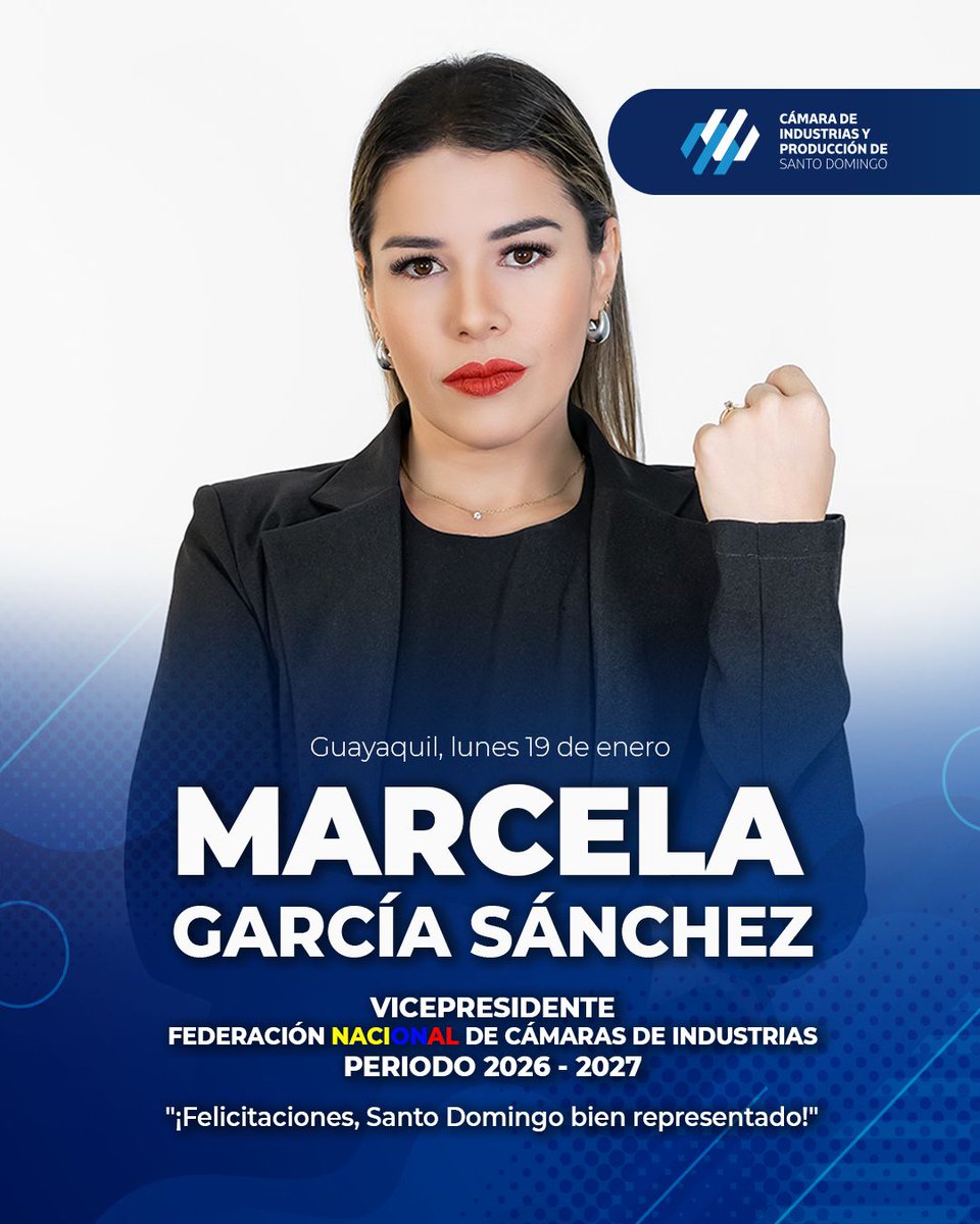 Cámara de Industrias y Producción de Santo Domingo tweet media