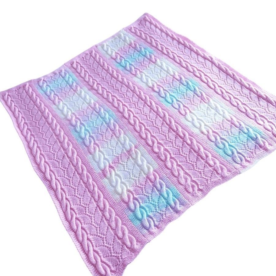 knittingtopia's tweet photo. Snuggle your baby girl in our Hand Knitted Blanket in Pink Mixture Stripes and Cables. Ideal for cot and pram use. Cosy, cute, and perfect for your little one!
https://t.co/K0o3Brv4QC
#etsy #handmade #babyshowergifts #mummybloggers #etsyRT #craftbizparty #MHHSBD https://t.co/jQUIlMKPwd