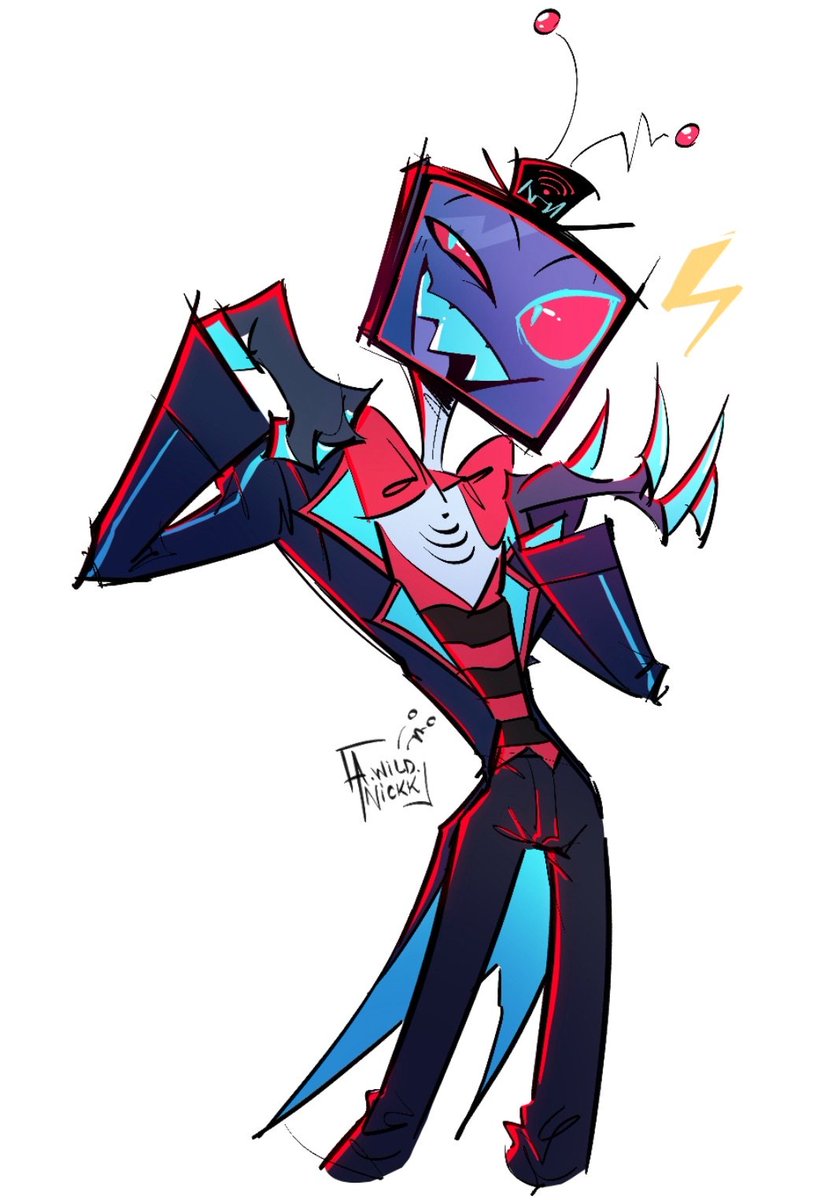 a_wild_nickk's tweet image. 📺🩵
#HazbinHotel #HazbinHotelVox #vox