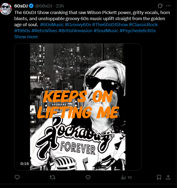 60sDJ's tweet photo. @elonmusk 24 hours 10 views. i have nearly 40,000 subs on youtube. I get more action than this shouting out my bedroom window!! https://t.co/rkrepoW0eG