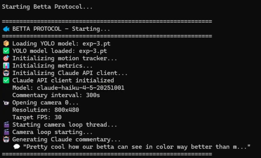 BettaProtocol's tweet image. A little behind the scenes when I boot up the Betta Protocol system