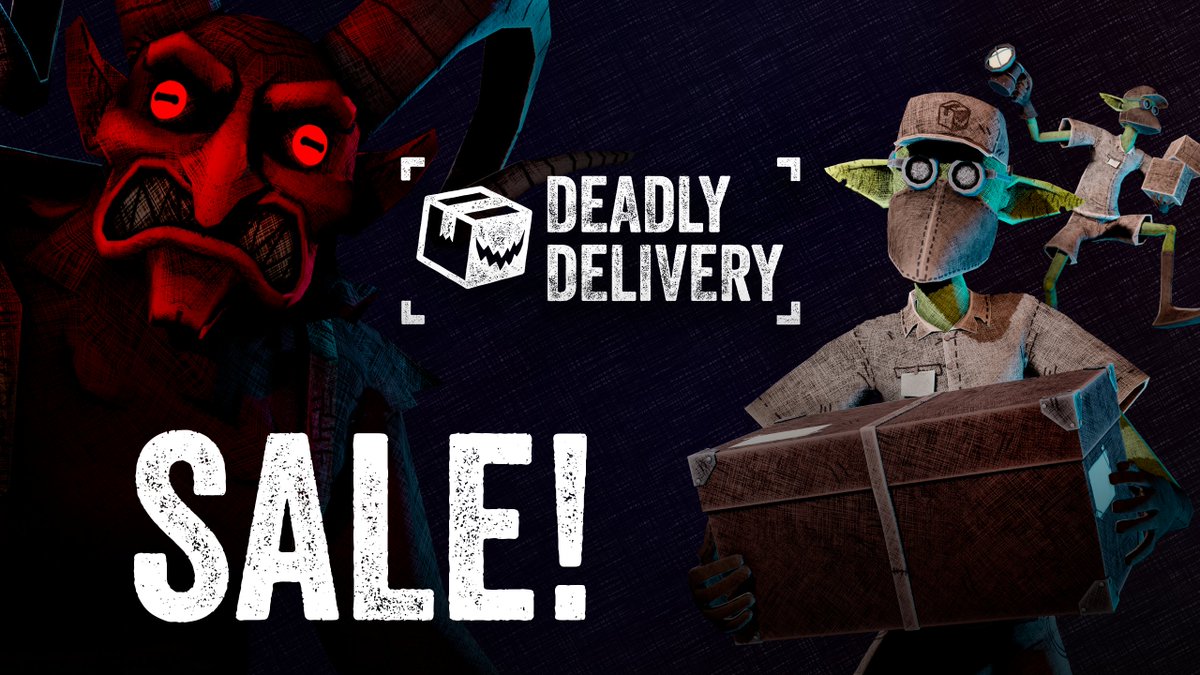If you've been thinking about picking up Deadly Delivery, now is a great time since it's *ON SALE* on both Meta and Steam! 🎉 Check our linktree (in bio) for links to the store pages.
