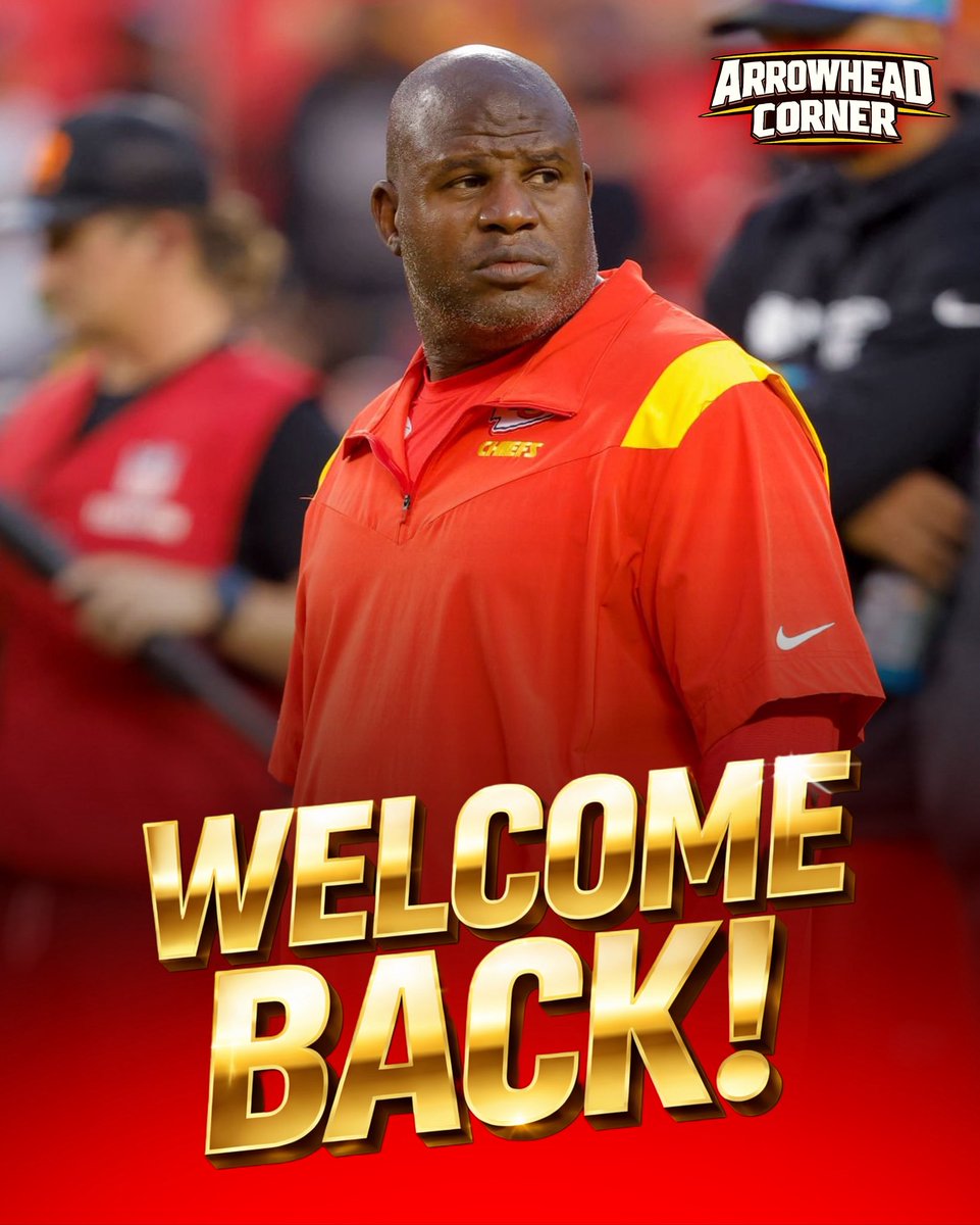 ArrowheadCorner's tweet image. Welcome back, Eric!