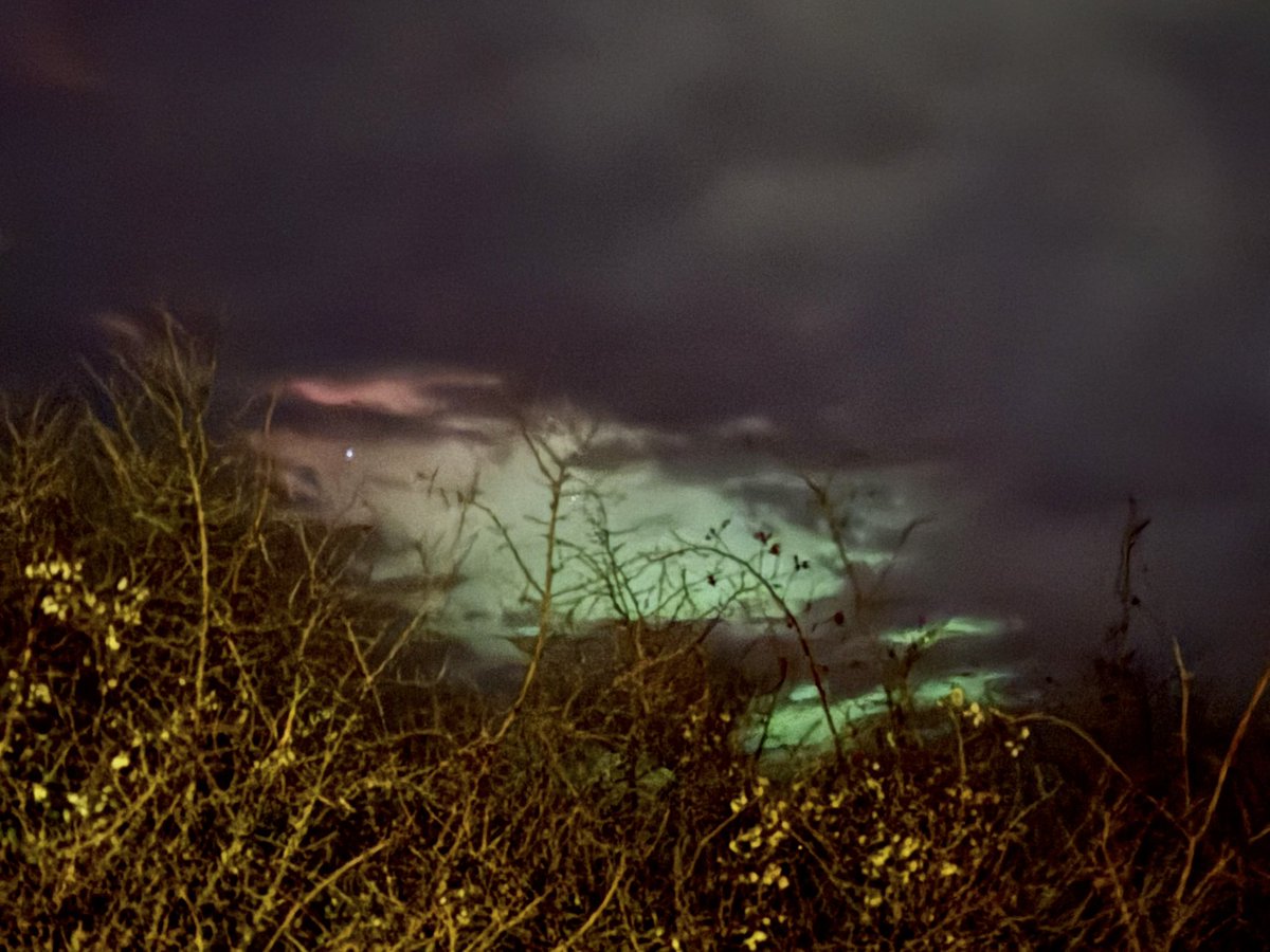 Cheeky bit of #aurora in #cranbrook #Devon tonight