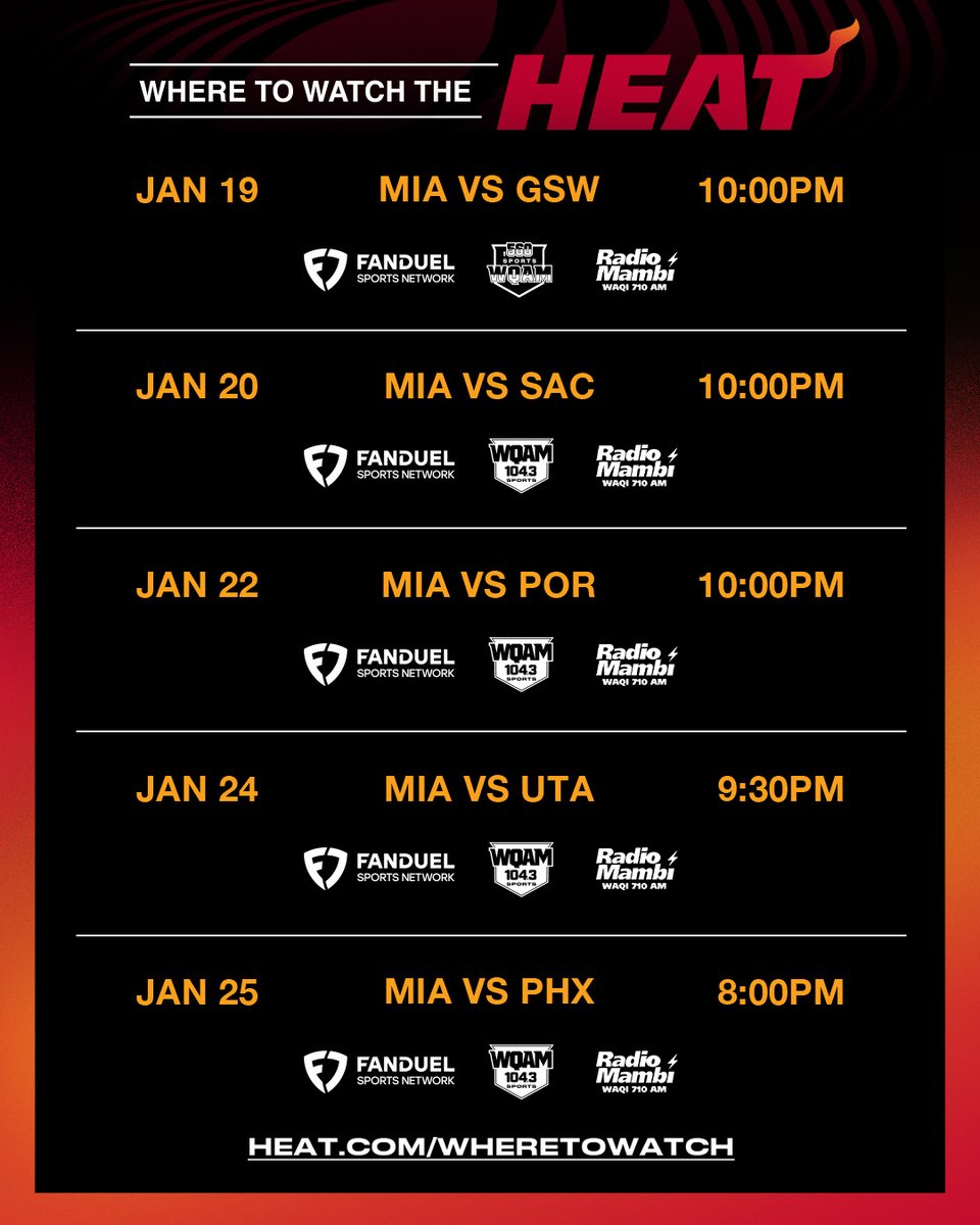 Miami HEAT tweet media