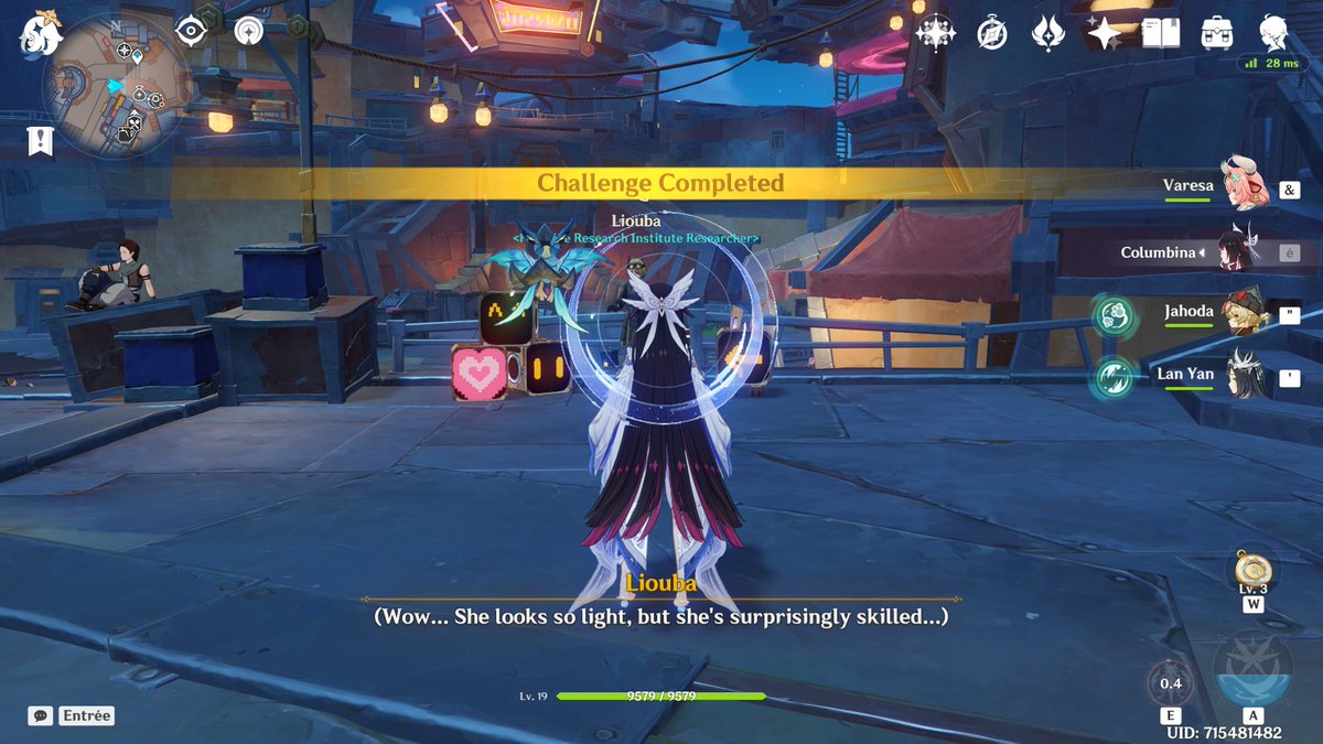 BasileosDeIta's tweet photo. when you use columbina to help with liouba's research in nasha town, you get special dialogue ! #GenshinImpact https://t.co/ZhhO9T0u4Z