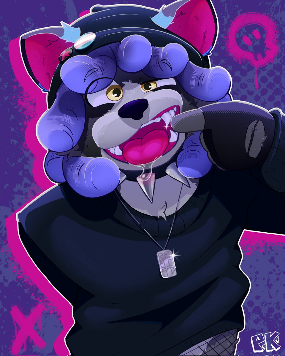 halfbody commission!! 🦝☠️