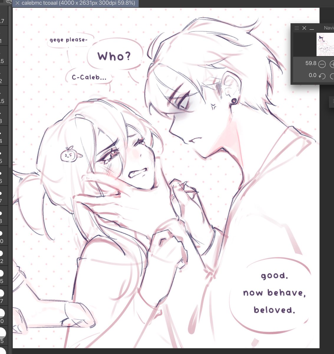 littletail_yosh's tweet image. scribbles before bed.. calebmc but make it tcoaal 🫢