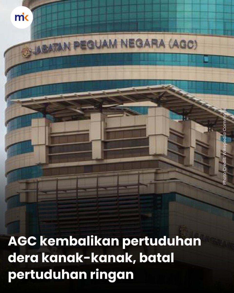 mkini_bm's tweet image. Jabatan Peguam Negara (AGC) mengembalikan semula pertuduhan mendera kanak-kanak terhadap seorang penjaga yang didakwa mencederakan seorang bayi perempuan, susulan kecaman meluas apabila pertuduhan asal diganti dengan yang lebih ringan.

Wong Pui Lay pada awalnya mengaku tidak…