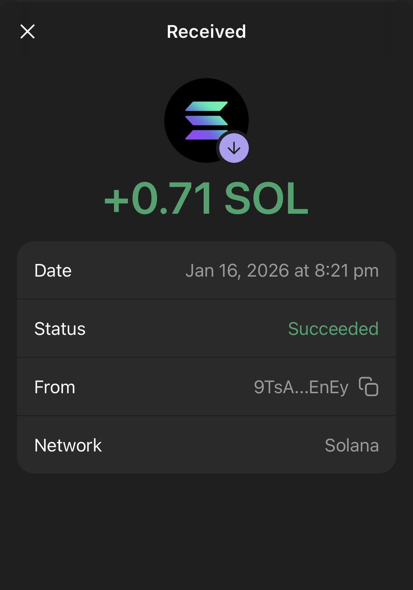 ZReal_sol's tweet image. Have you prepared your #Solana to join the $ZReaL token presale?

📢 (ONLY 48 HOURS)
You can join the $ZReaL presale with just a minimum of 0.2 sol and get 6x with

Normal price 1 $SOL:1M $ZReaL

How to buy
send your sol to : 

A2ExpG3nifqSwK1NbyQa1R2bgwoaauVed64e6VsgsK9m