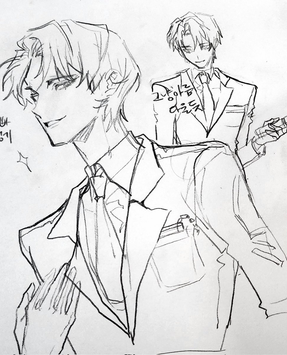 gotanonobus's tweet image. 손그림 전성기 아빠