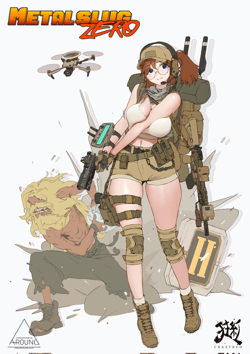 crazyred28's tweet image. 🔫Metal Slug Zero (Fan Art)🔫
Fio