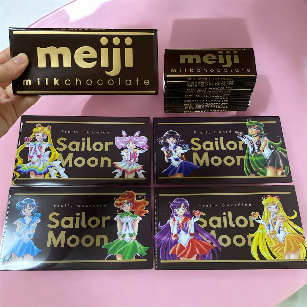 セーラームーン マルチケース 1点 Meiji セーラームーン×明治