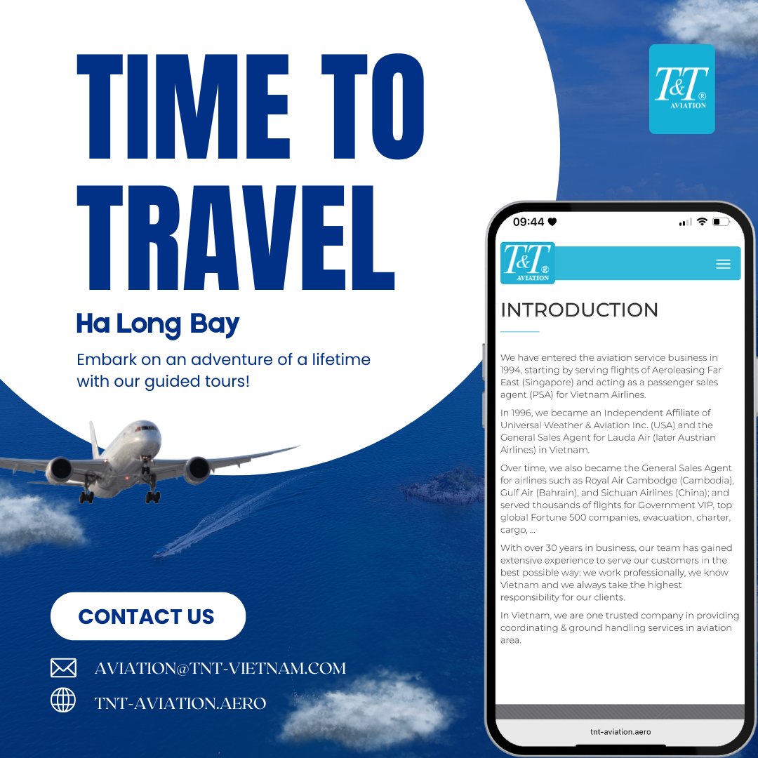 TNT_AVIATION's tweet photo. Elevate your senses above the emerald waters of Ha Long Bay. Witness majestic limestone karsts from a helicopter's vantage point, then unwind on a romantic sunset cruise aboard a luxury yacht. An unparalleled journey of splendor, crafted for the discerning traveler.
#AviationNews https://t.co/1ctEEyFGRM