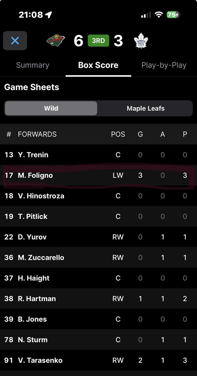 Got a free $20 and took a flyer on <a href="/fliff/">Fliff</a> and decided to throw it on my <a href="/mnwild/">Minnesota Wild</a> 

ARE YOU KIDDING MARCUS HAVE YOURSELF A DAY