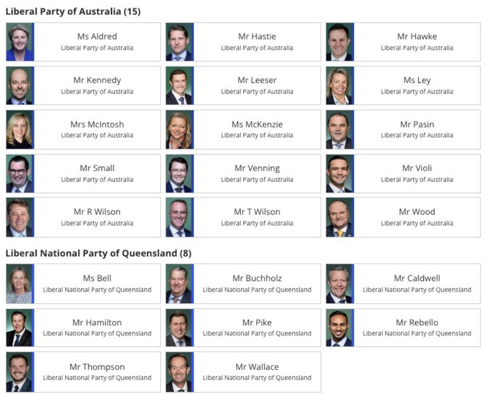 The Liberal Party Traitors that voted for Labor’s ‘Hate Speech/ Censorship Bill 🤨

This includes Andrew Hastie