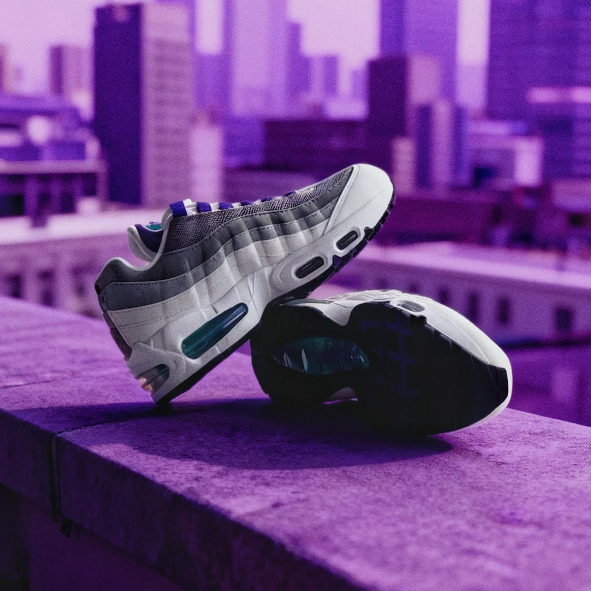 2026年 1/31 発売予定】 NIKE W AIR MAX 95 BIG BUBBLE “White/Grape