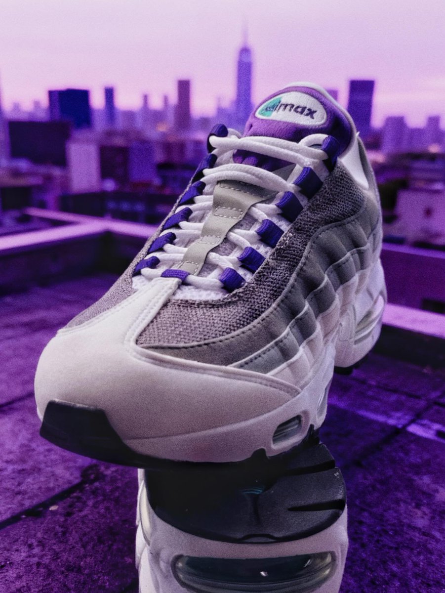 2026年 1/31 発売予定】 NIKE W AIR MAX 95 BIG BUBBLE “White/Grape