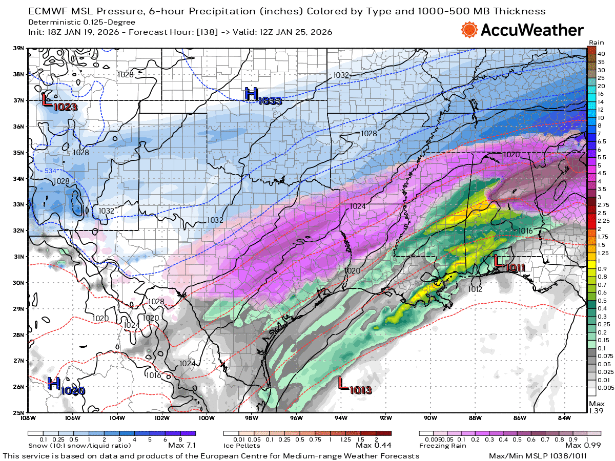 TheTannerRyan's tweet photo. Will be curious to see how the models pan out later this week. Potential of a decent ice storm late Saturday into Sunday. Texas power demand will increase with the cold, although ERCOT should be fine. Localized outages possible.  #atxwx

Forecast: https://t.co/A194uTMXi0 https://t.co/lYg333jKTd