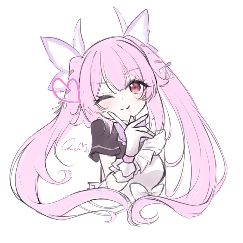 ❤️ちよ様❤️ ほぼ)ワンドロちよちゃん🦋 #ちよ個展