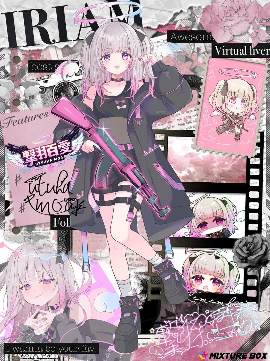 撃羽百愛 tweet media